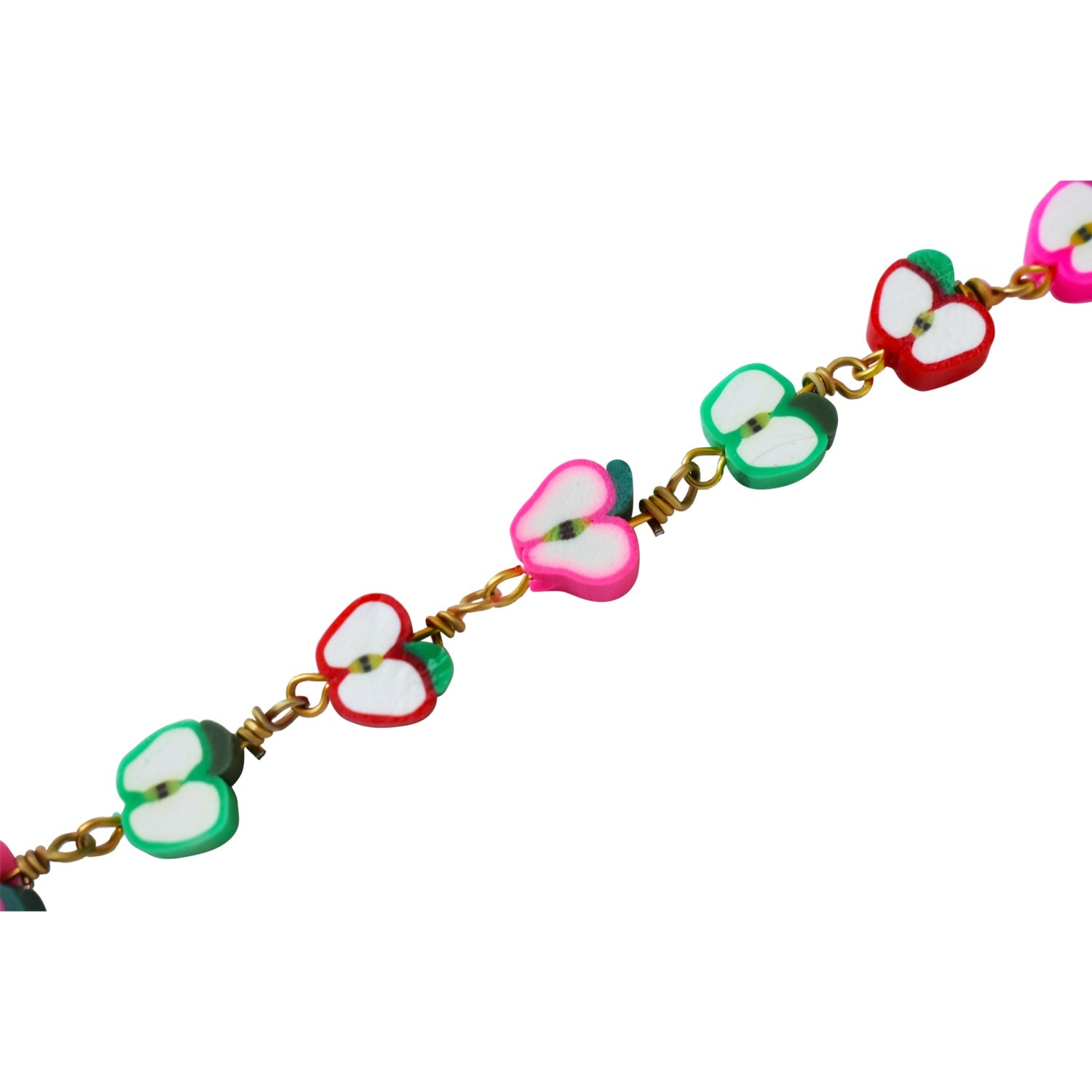 Bellgatti Apple Charm Bracelet