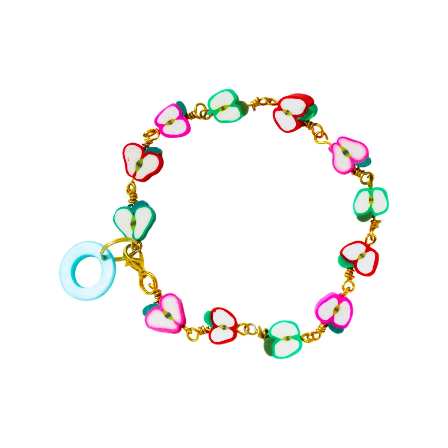 Bellgatti Apple Charm Bracelet