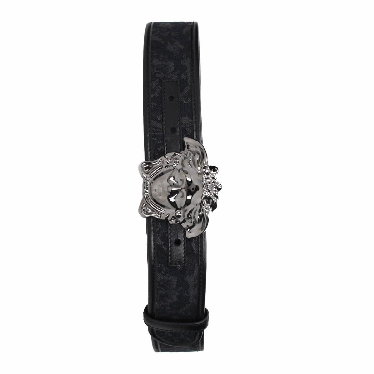 Cintura Versace in tessuto nero