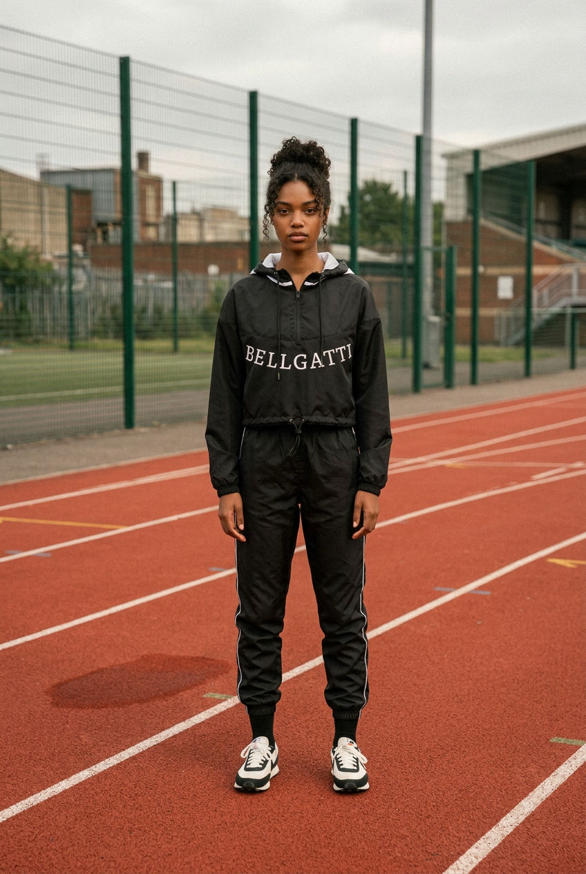 Bellgatti Cropped Windbreaker